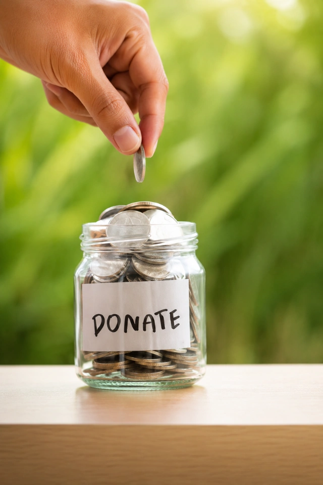 donate money